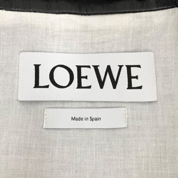 Loewe Black striped patchwork lamb leather Jacket - Picture 5 of 7